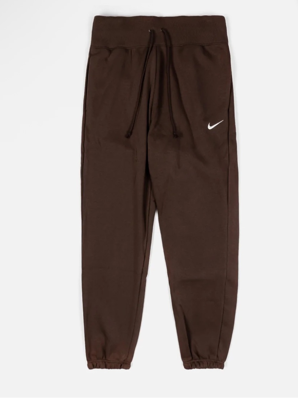 Nike Phoenix Fleece Oversized High Rise Joggers Baroque Brown XS 40035